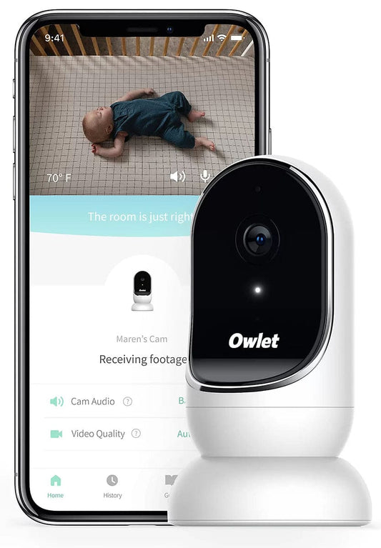 Owlet Cam Smart HD Video Baby Monitor - BC04NNBBYH