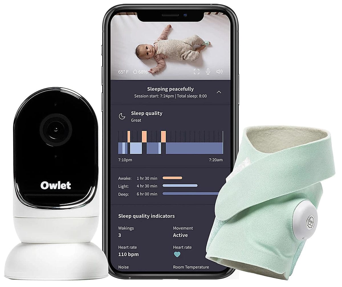 Owlet Dream Duo Smart Baby Monitoring System - PS03NMMCJ