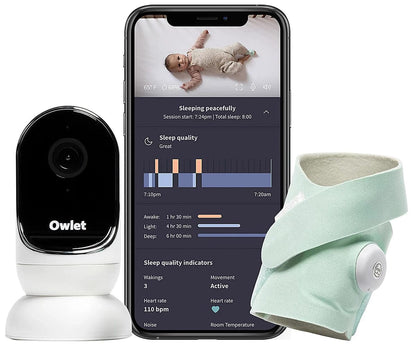 Owlet Dream Duo Smart Baby Monitoring System - PS03NMMCJ