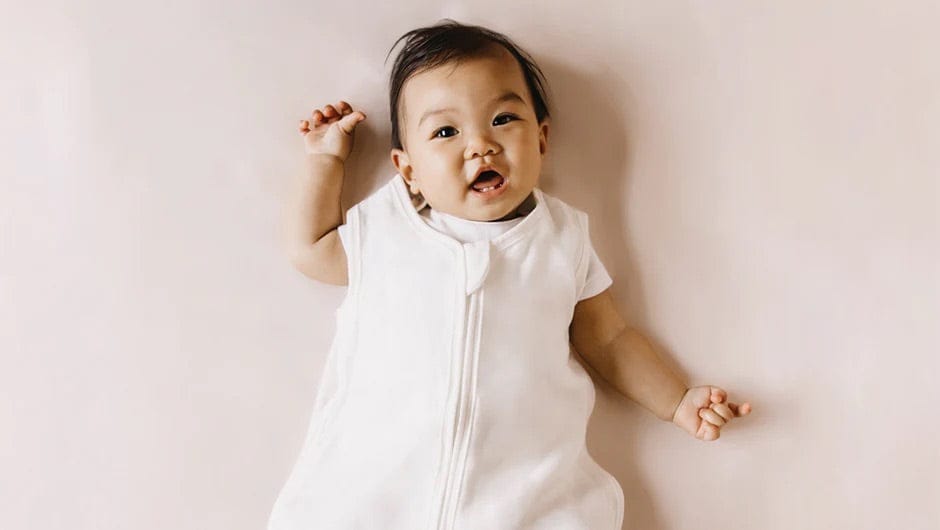 Owlet Sleeper Wearable Blanket - White (3-6 months) - SL011WBBJ