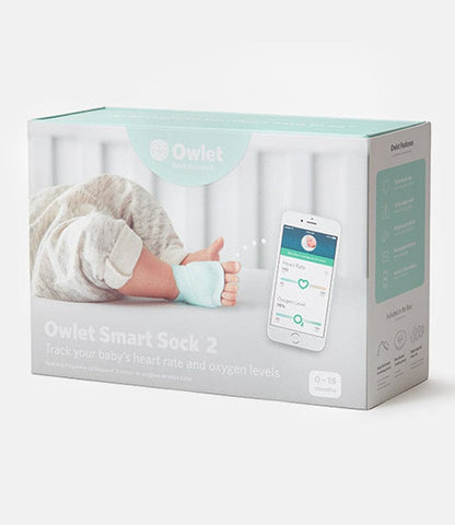 Owlet Smart Sock 2 Infant Heart Rate & Oxygen Monitor - BM03NNBBYC