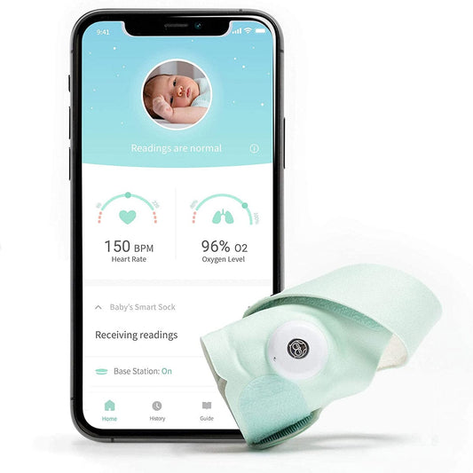 Owlet Smart Sock 3 Baby Monitor with Oxygen & Heart Rate - BM06NNBBYG