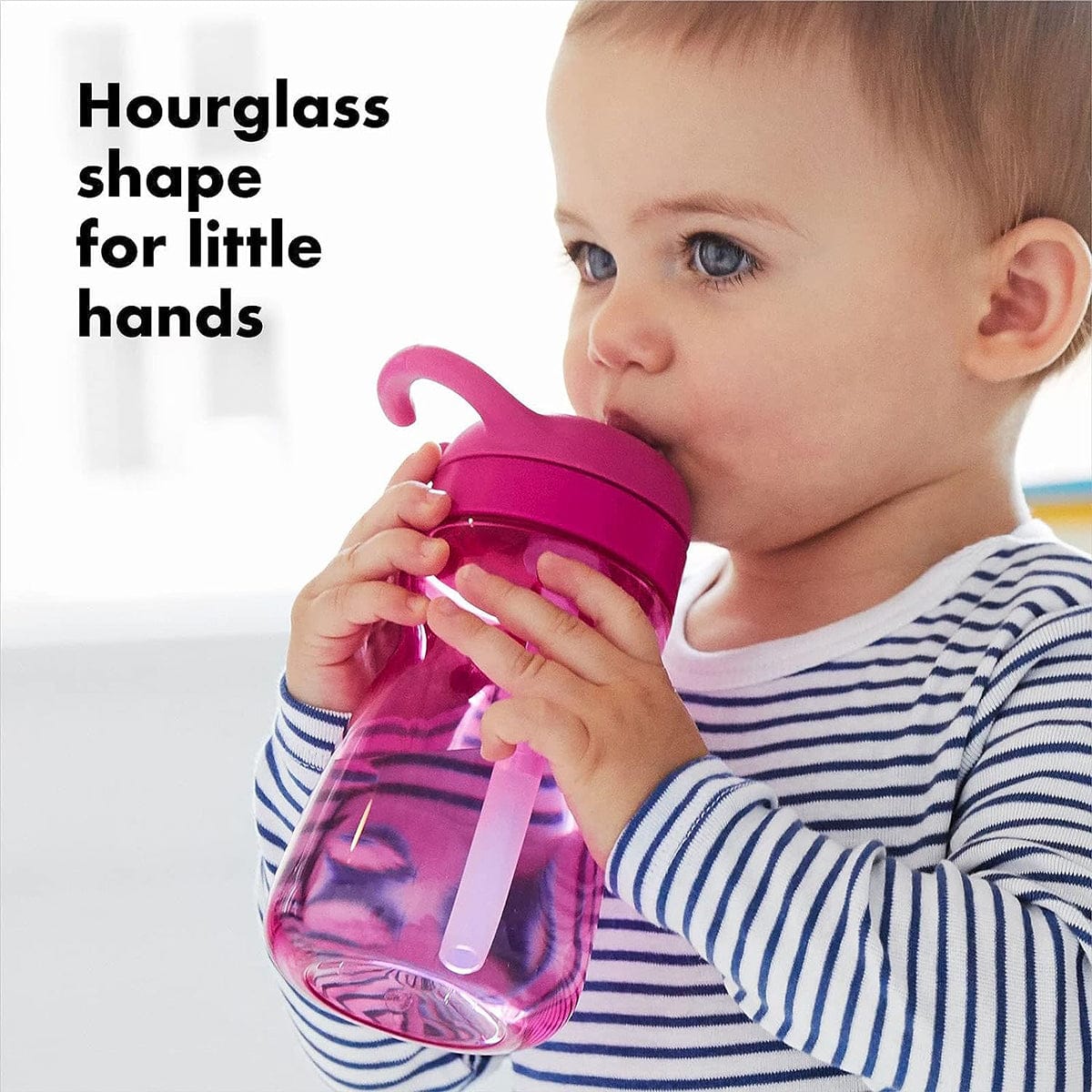 OXO Tot Adventure Water Bottle, 12 oz - Pink - 63143400