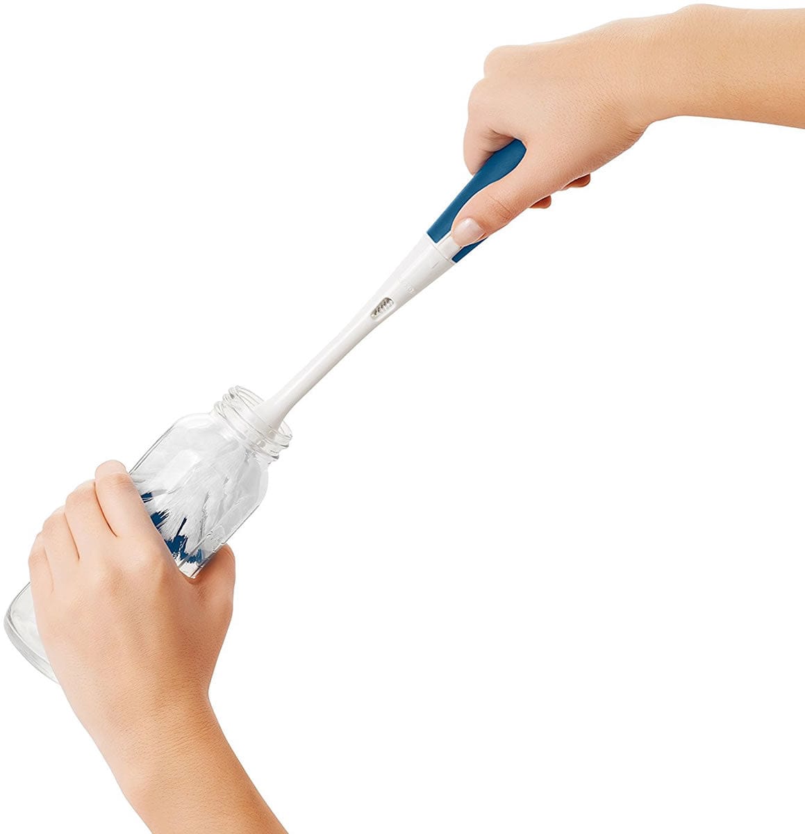OXO Tot Bottle Brush with Nipple Cleaner & Stand - Navy - 62122800