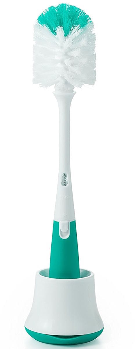 OXO Tot Bottle Brush with Nipple Cleaner & Stand - Teal - 62122600