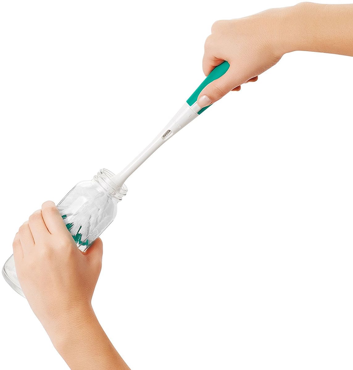OXO Tot Bottle Brush with Nipple Cleaner & Stand - Teal - 62122600