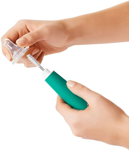OXO Tot Bottle Brush with Nipple Cleaner & Stand - Teal - 62122600