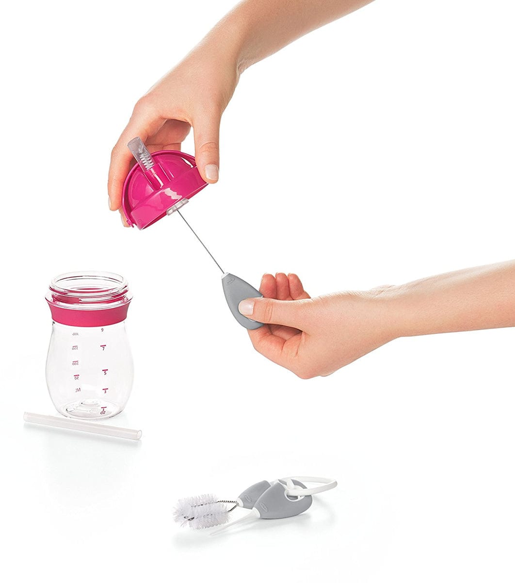 OXO Tot Cleaning Set For Straw & Sippy Cup - Gray - 62123200