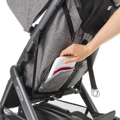 OXO Tot Cubby Plus Stroller - Heather Gray - 6396400