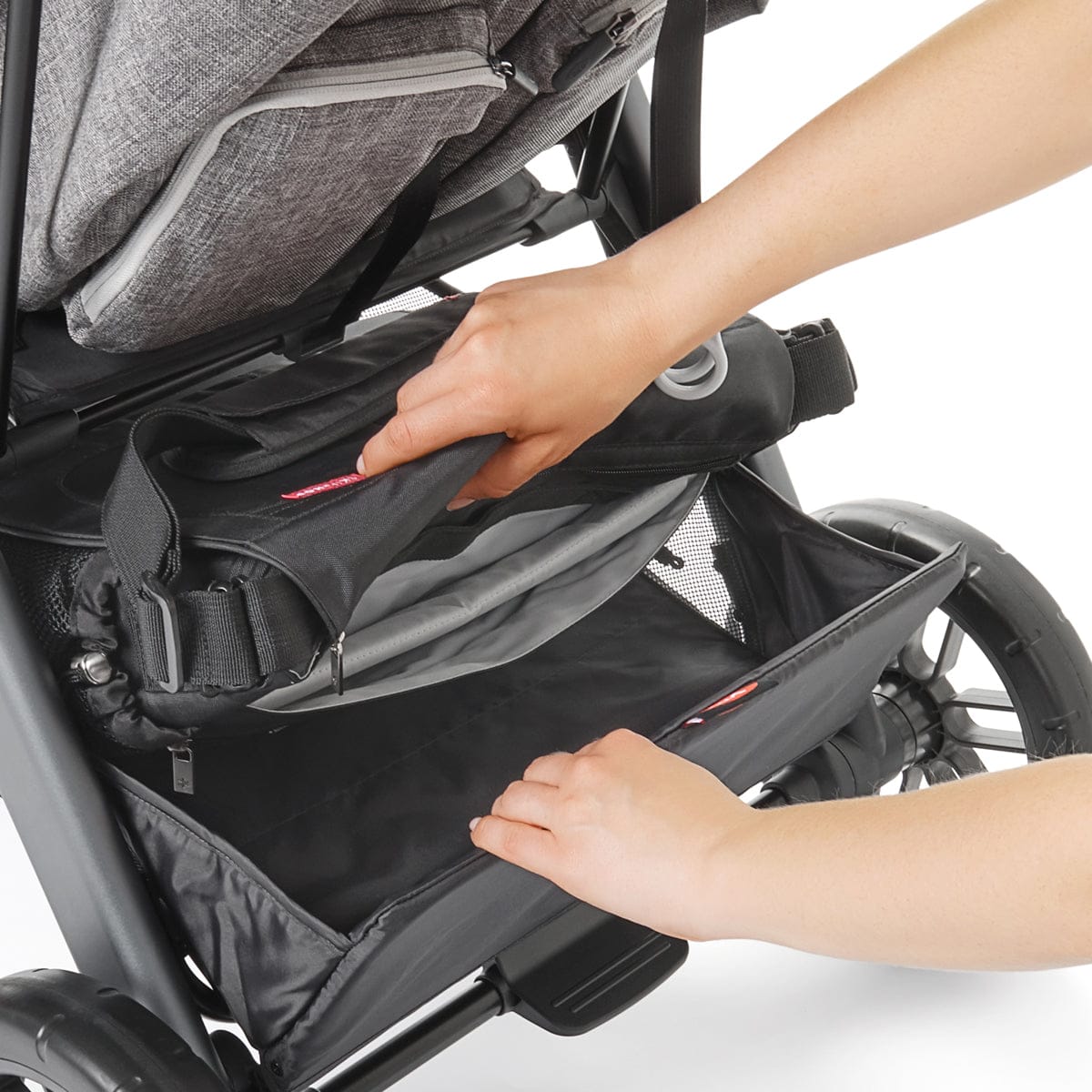 OXO Tot Cubby Plus Stroller - Red - 6396500