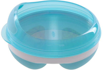 OXO Tot Divided Feeding Dish in Aqua - 6113800
