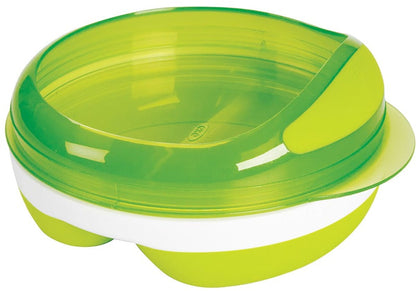 OXO Tot Divided Feeding Dish in Green - 6113900