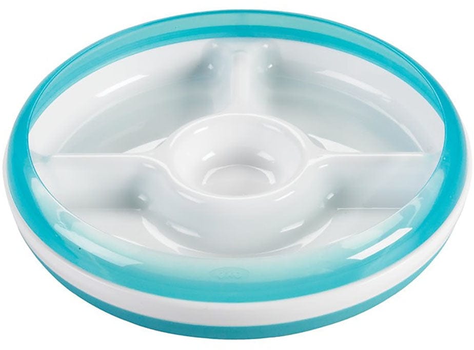 OXO Tot Divided Plate in Aqua - 6113600