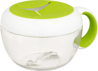 OXO Tot Flippy Snack Cup With Travel Cover - Green - 6114100