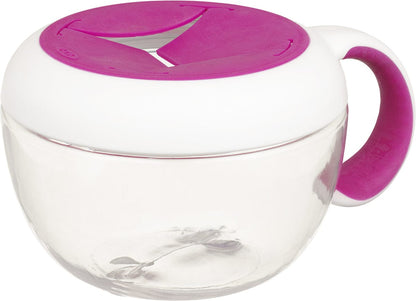 OXO Tot Flippy Snack Cup With Travel Cover - Pink - 6125800