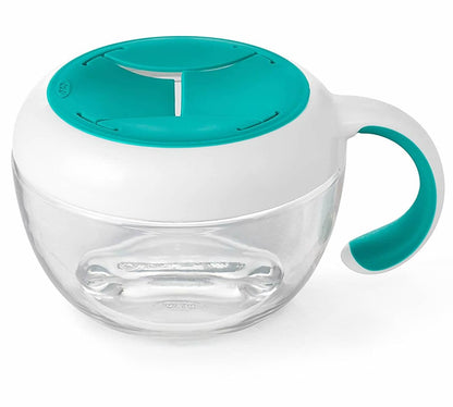 OXO Tot Flippy Snack Cup With Travel Cover - Teal - 61132000