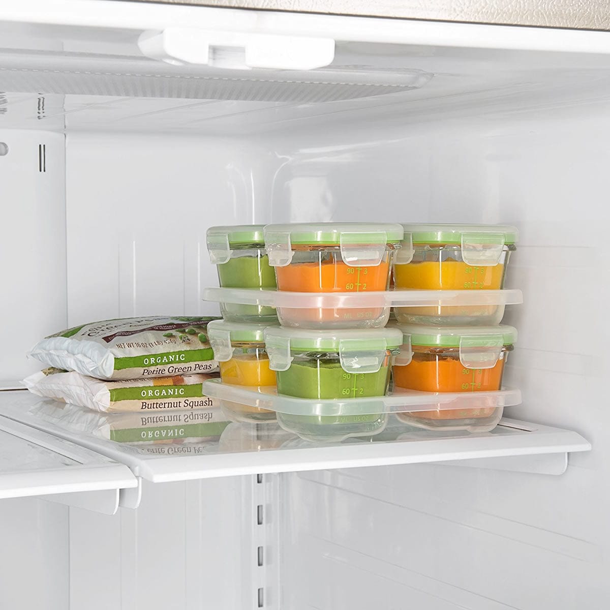 OXO Tot Glass Baby Blocks, 4 oz - Green - 61114800