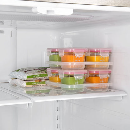 OXO Tot Glass Baby Blocks, 4 oz - Pink - 61114700