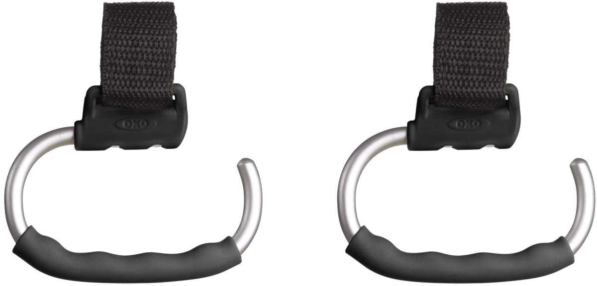 OXO Tot Handy Stroller Hook, 2 Pack - Grey - 6386200