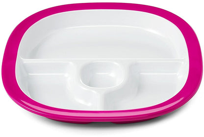 OXO Tot Melamine Divided Plate - Pink - 61126800
