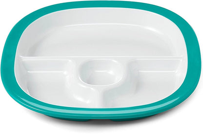 OXO Tot Melamine Divided Plate - Teal - 61126900