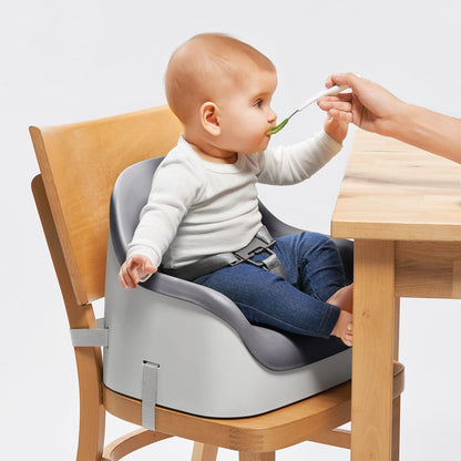 OXO Tot Nest Portable Booster Chair with Straps - Gray - 63103000
