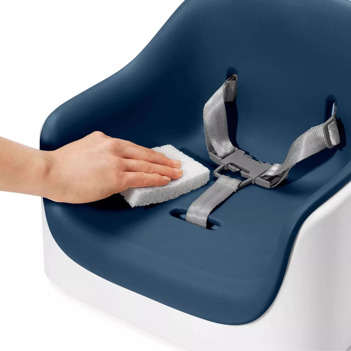OXO Tot Nest Portable Booster Chair with Straps - Navy - 63137200
