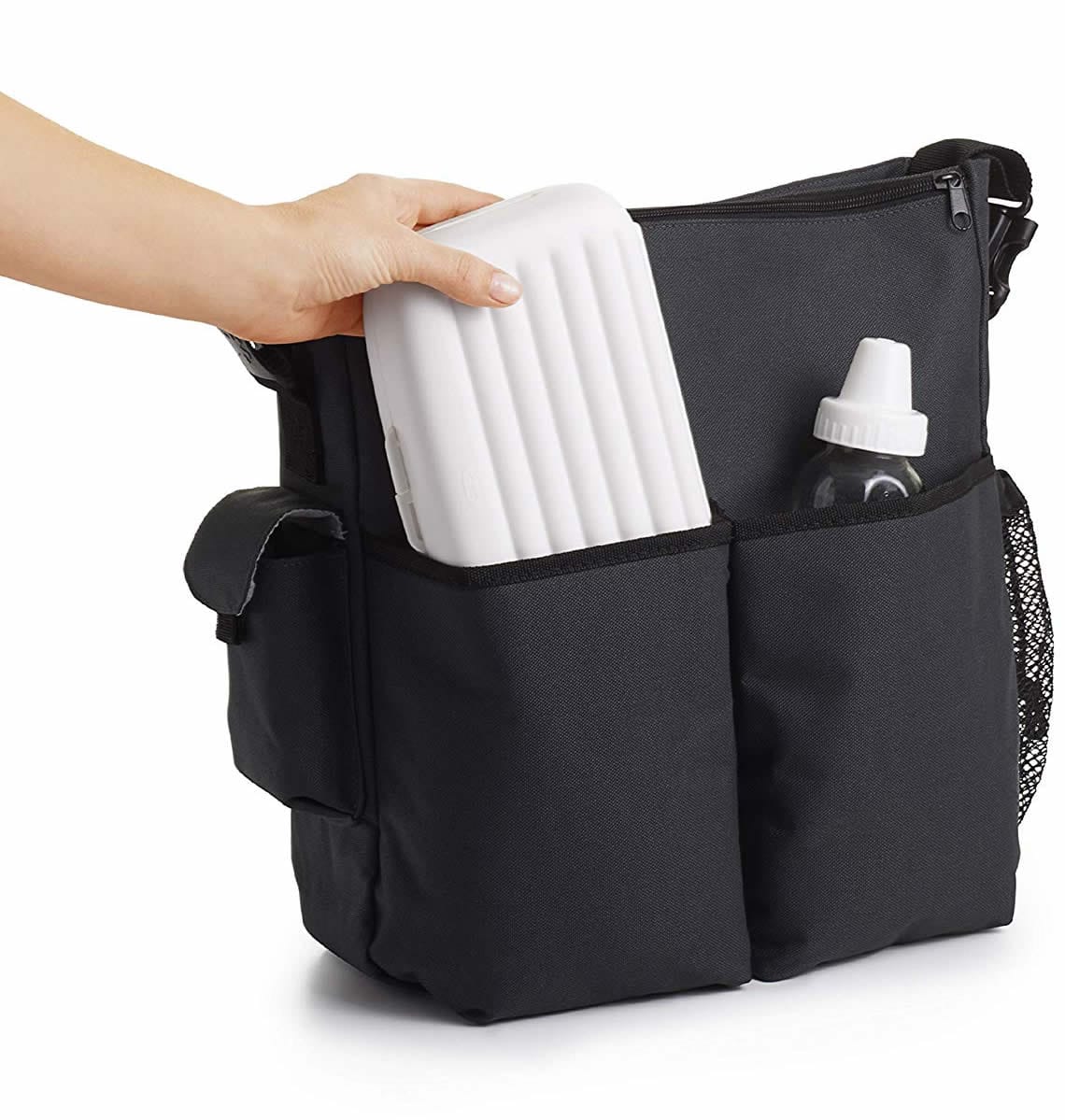 OXO Tot On-the-go Drying Rack With Bottle Brush - Gray - 62146300