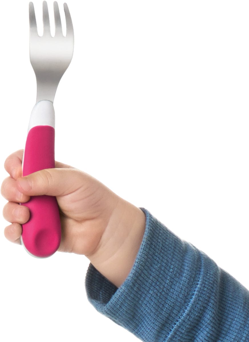 OXO Tot On-the-Go Fork & Spoon Set - Pink - 61103700