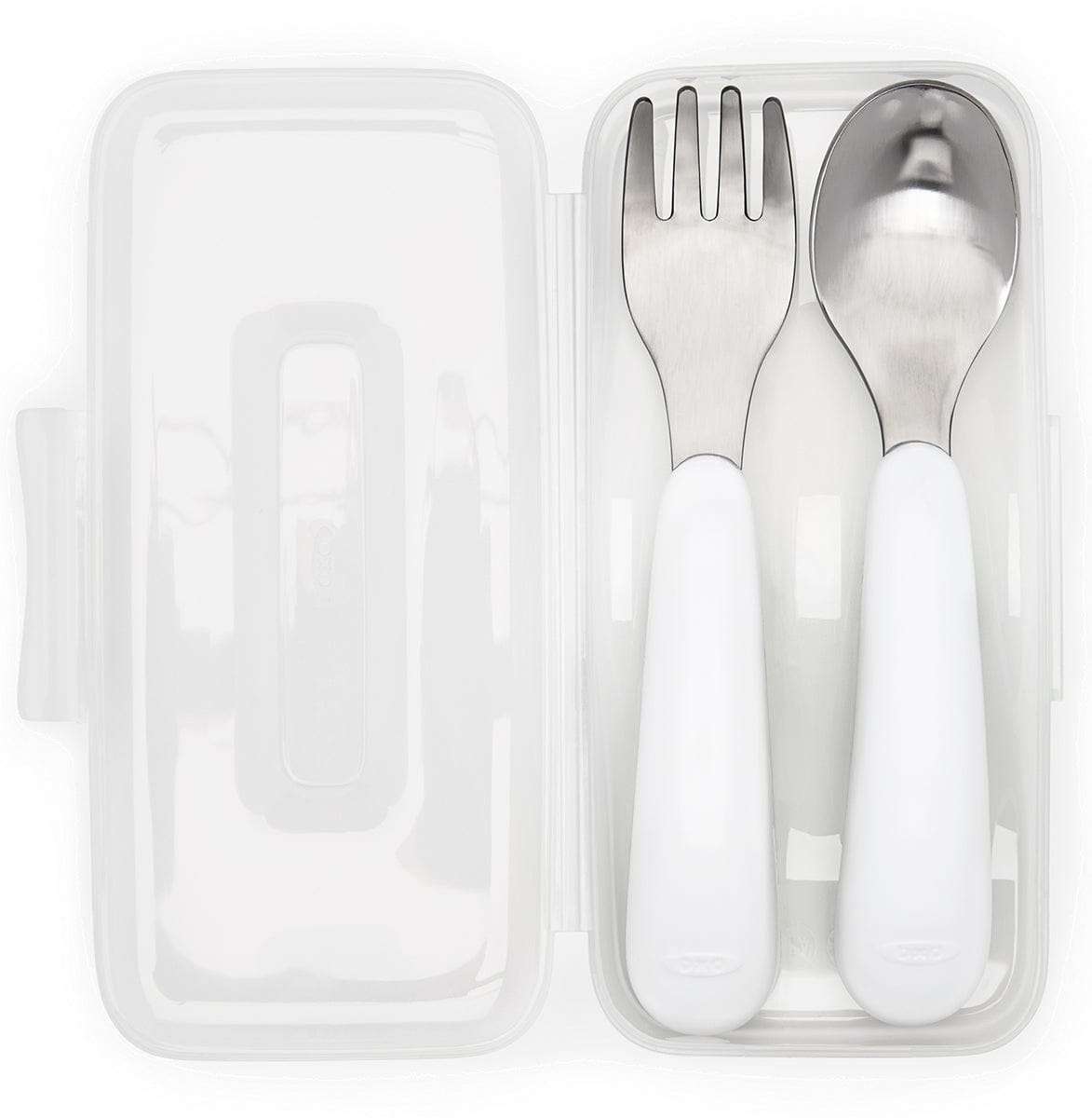 OXO Tot On-the-Go Fork & Spoon Set - Pink - 61103700