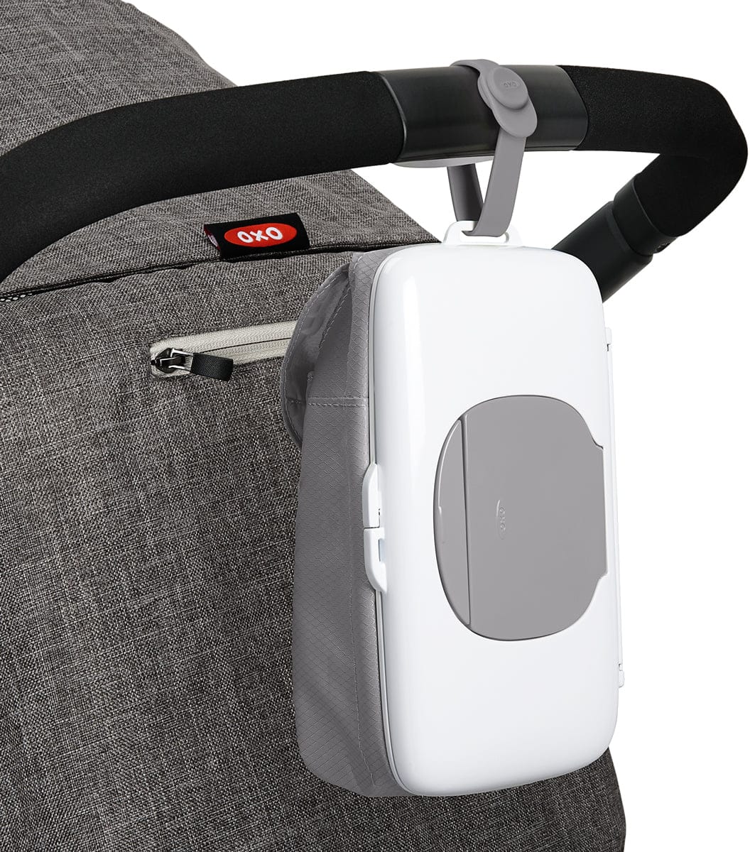 OXO Tot On-The-Go Wipes Dispenser with Diaper Pouch - Gray - 62100200