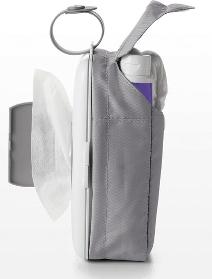 OXO Tot On-The-Go Wipes Dispenser with Diaper Pouch - Gray - 62100200