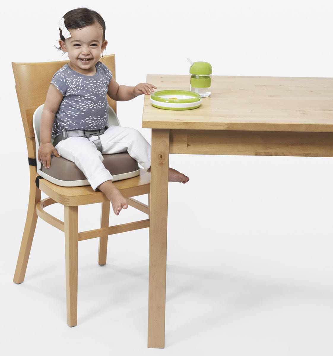 OXO Tot Perch Portable Booster Chair with Straps - Taupe - 6366800