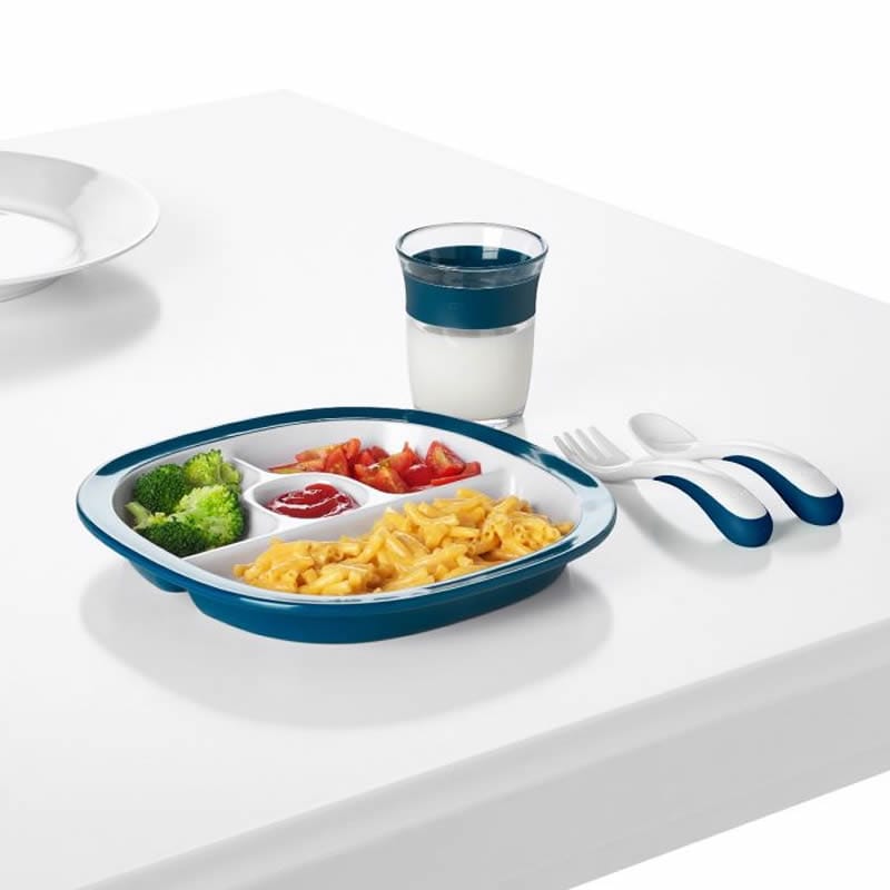 OXO Tot Plastic Fork & Spoon Multipack - Navy - 61128000