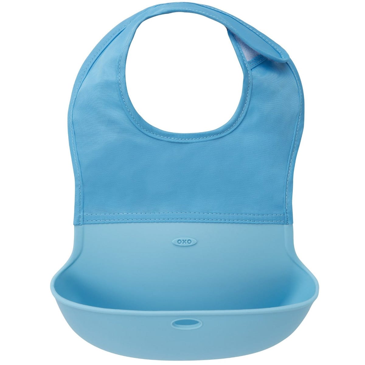 OXO Tot Roll Up Bib - Aqua - 6128800