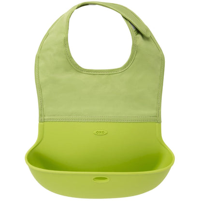 OXO Tot Roll Up Bib - Green - 6128900