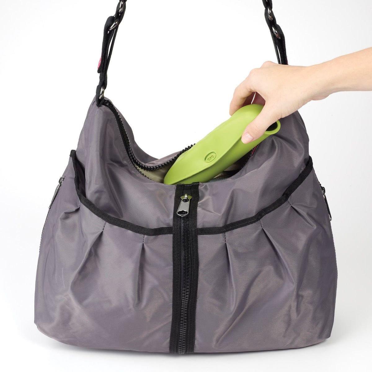 OXO Tot Roll Up Bib - Green - 6128900