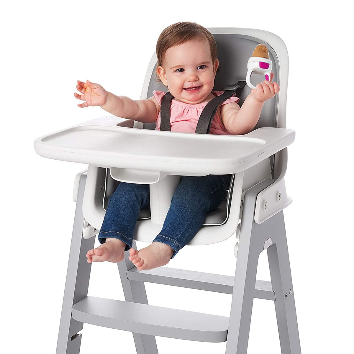 OXO Tot Silicone Self-Feeder 2 Pack - Teal / Pink - 61146700