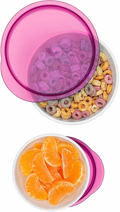 OXO Tot Small & Large Bowl Set - Pink - 6125500