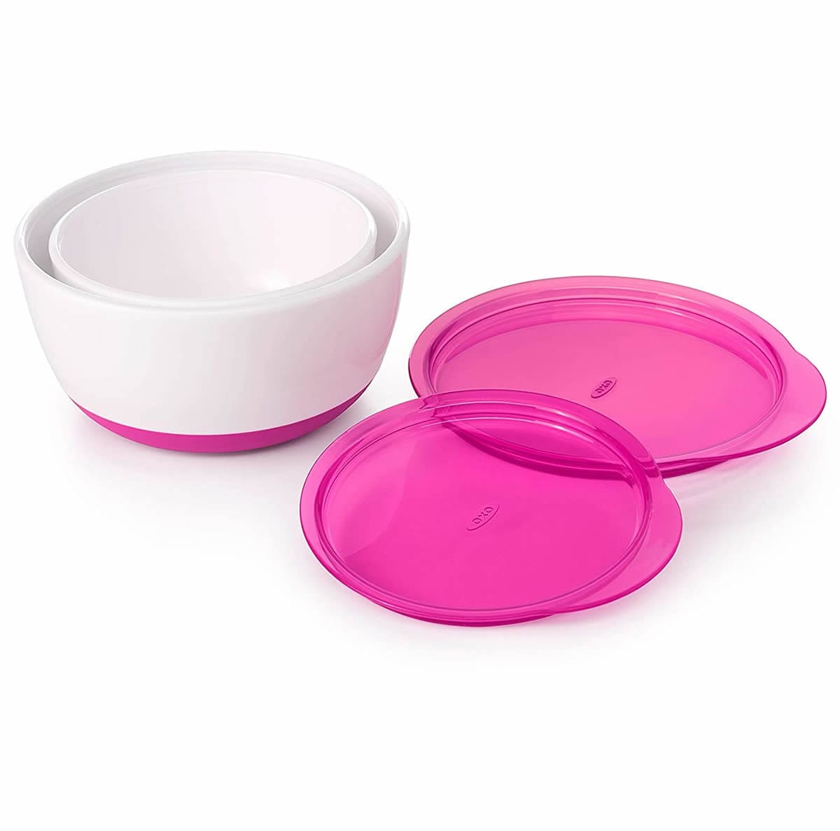 OXO Tot Small & Large Bowl Set - Pink - 6125500
