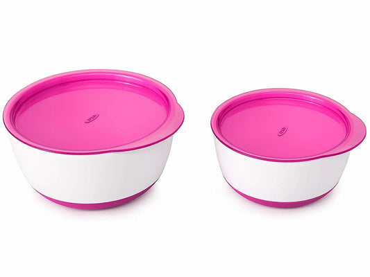 OXO Tot Small & Large Bowl Set - Pink - 6125500