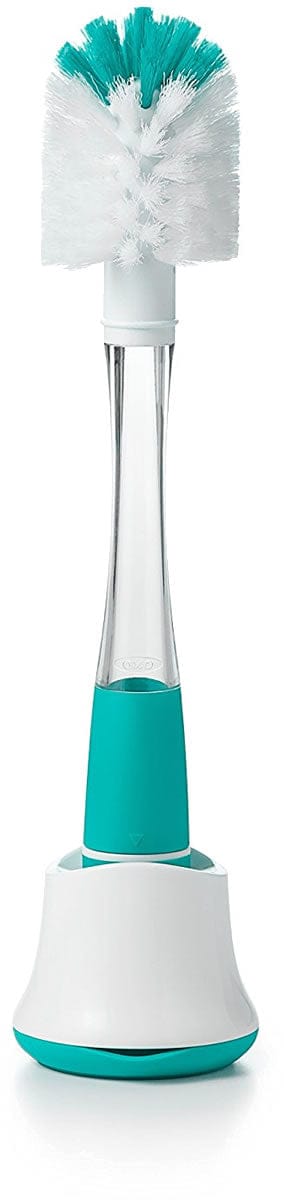OXO Tot Soap Dispensing Bottle Brush With Stand - Teal - 62123000