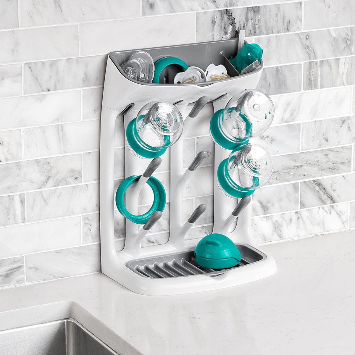 OXO Tot Space Saving Drying Rack - Gray - 62123900