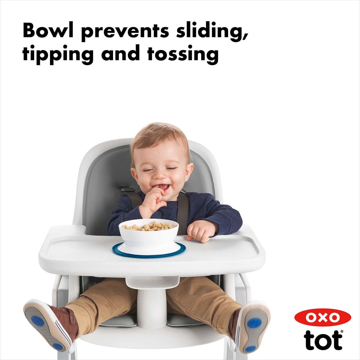 OXO Tot Stick & Stay Bowl - Navy - 61120700