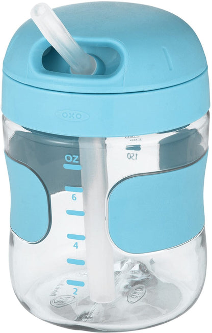 OXO Tot Straw Cup - 7 Oz - Aqua - 6135800
