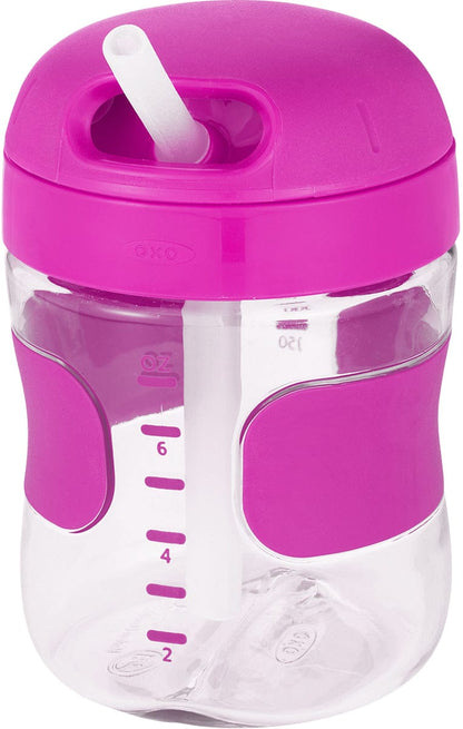 OXO Tot Straw Cup - 7 Oz - Pink - 6136100