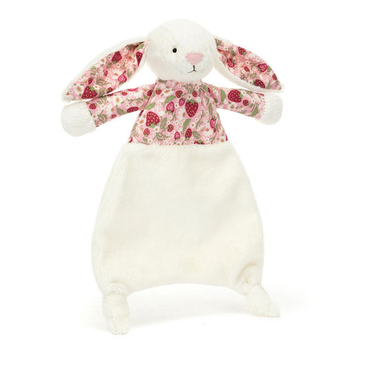 Jellycat Blossom Cream Bunny 'Berry' Comforter - CMF4MS