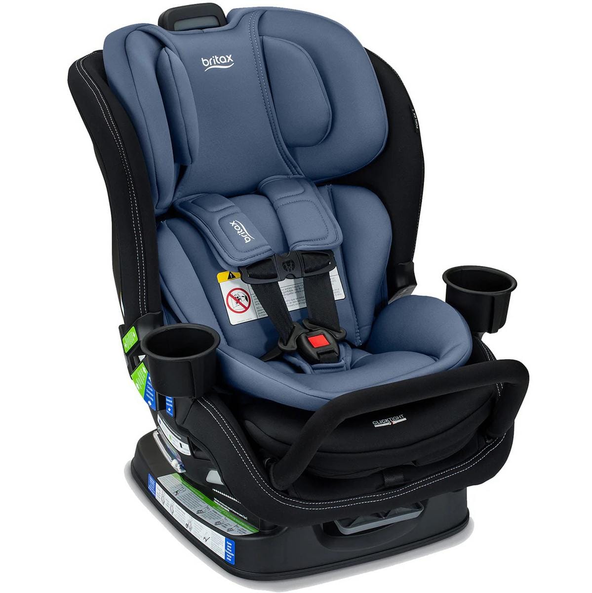 Britax Poplar S ClickTight Convertible Car Seat, Slim 17-Inch Design - Arctic Onyx - E1D234Q