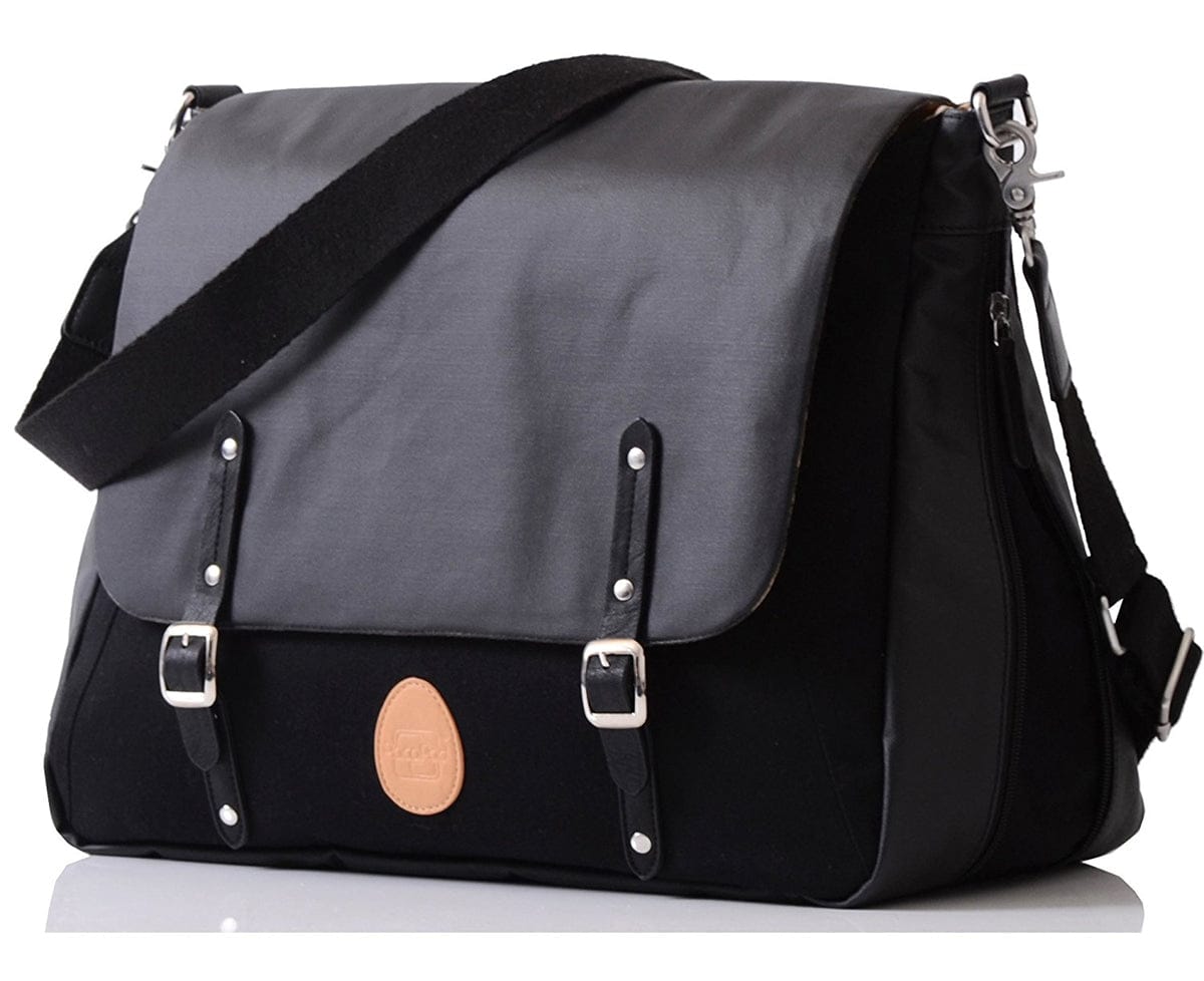 PacaPod Prescott Diaper Bag - Black - BB0251