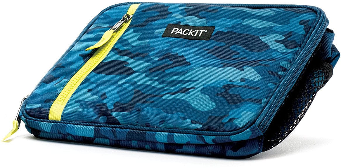 PackIt Freezable Classic Lunchbox - Blue Camo - PKT-CB-BCM
